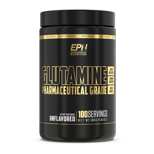L-Glutamine | # Rated Pharmaceutical Grade Glutamine Powder, 100 Servings | Amino Acid Supplement for Building Muscle, Recovery, Gut Health, Digestive & Immune Support for Men & Women - Unflavored