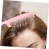 FOYTOKI Folding Comb Set - Travel Pocket Parting Comb for Braiding, Detangling Hair, Rat Tail Edge Brush, and Small Plastic Foldable Comb