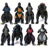 EZFun Set of 8 Godzilla Toys Movable Joint Birthday Kids 2019 Action Figures King of the Monsters Burning Heisei Mecha Ghidorah Pack Plastic Mini Dinosaur Playsets Cake Toppers Package