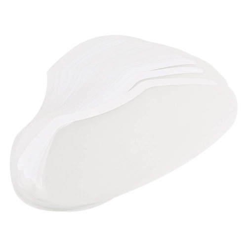 Natudeco 50Pcs Hair Face Cover Eye Protector Transparent Professional Double Sided Adhesive Tape Face Shield for Hair Salons Barber Shop