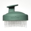 MINTREE Scalp Purify Massager/Scalp Scrubber with Flexible and Dense Bristles for Hair Growth, Hair Shampoo Brush for Scalp Exfoliator, Stimulating Scalp