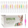 15pcs Cuticle Oil Pen for Nails Care Products, Nail Oil Bulk Repair Kit Professional Revitalizer Fingernails Growth Manicure Set Damage Dry Cutical Oul Hangnail Treatment Scented Moisturizer