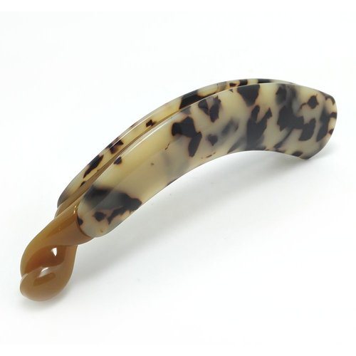 Meilliwish Noble Leopard Banana Hair Clip 1 PCS(H09)(Brown)