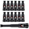 Juephe Plastic Pirate Telescopes Bulk Kids Pirate Party Supplies Mini Pirate Spyglass for Pirate Birthday Party Halloween Treasure Hunt Pretend Play (12)