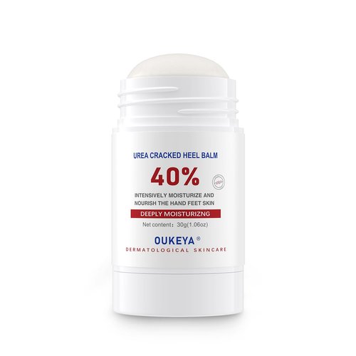 OUKEYA Urea Cream Stick 40 Percent, Heel Balm, Urea Hand Cream Stick and Foot Cream Stick for Dry Cracked, Cracked Heel Treatment, Avoid Frostbite, 40 Percent Urea Lotion for Feet Maximum Strength