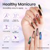 SUPWEE 12 Colors Cat Eye Gel Polish with Magnetic Stick, Chameleon Magnetic Gel Polish Kit Trible Colors Effect Galaxy Cateyes Nail Polish Gel Collection Home DIY Manicure for Women Girl