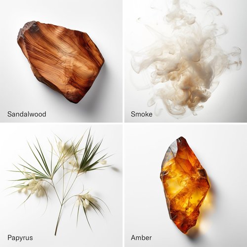 AromaTech Santal & Love Affair Set | Aroma Diffuser Essential Oils Blend of Santal Cardamom, Papyrus, Musk | Love Affair Jasmin, Saffron, Cedar, Ambergris - 10 Milliliter