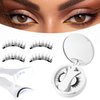 Magnetic Eyelashes,natural look,No Glue Required,Giani Magnetic Lashes,krafty magnetic eyelashes with applicator,Soft Magnetic Lashes,Reusable Magnetic Eyelashes,Easy to Wear and Remove,Em10