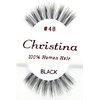 6X Eyelashes - #48 Christina 100% Human Hair Fake Eyelashes