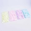 100Pcs Blue Mini Portable Travel Soap Paper Sheets,Flower Shape Disposable Paper Soap Flakes,Cleaning Washing Hand Toiletry Paper Soap Sheet Beauty and Personal Care Skin Care Body Cleansers Hand Wash