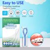RAZOKO Floss Threaders | Dental Floss Threaders for Braces, Bridges, and Implants |210PCS (Pack of 3)