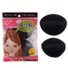 2 Packs(2pcs S/2pcs L) Hair Base Bump Insertion Tool Styling Volume Princess Styling Rose Puff Hair Paste Sponge Pad Hair Accessories