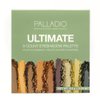 Palladio Ultimate 9-Count Eyeshadow Palette, Talc-Free Formula, High Pigmented Shades in A Mix of Matte & Shimmer Finishes, Blendable Long Lasting Colorful Professional-Grade Makeup (Natural Earth)