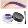 Eyebrow Pomade Cream,Brow Pomade Gel Naturally Long Lasting Waterproof,Delicate and Smooth Eye Brow Makeup Cosmetics with Eyebrow Brush - Purple