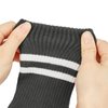 Pilates Socks with Grips for Women Yoga Socks Barre Socks Non Slip Socks Grippy Dance Socks Hospital Socks withe Grippers 3 Pairs-Black White Pink One Size