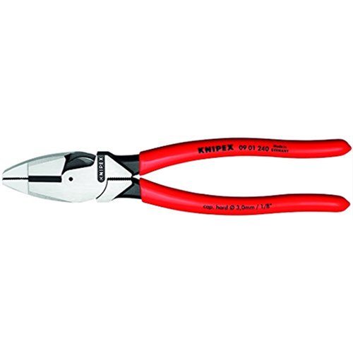 Knipex Tools LP - 0901240SBA 9.5-Inch Ultra-High Leverage Lineman's Pliers