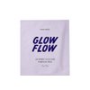 PINKWONDER GLOWFLOW Lavenberry Glass Skin Hydrogel Mask (1EA), Nourishing Facial Sheet Mask for Dry Skin, Hydrating and Glowing Skin, Blueberry Extract and Jojoba Oil, Antioxidants