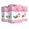 Valdena Bio Organic Echinacea Rosehip Herbal Tea Infusion (Pack of 3, total of 60 individually wrapped Tea Bags) Immunity boost, Immune support, Wellness tea, Kosher, Non-GMO