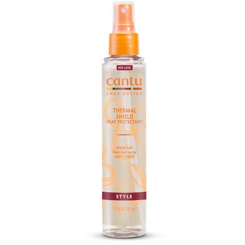 Cantu Thermal Shield Heat Protectant with Shea Butter, 5.1 fl oz (Packaging May Vary)
