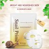 BIOAQUA Snail Prime Mask Essence Moisturizing Replenishment Face Mask Repair Facial Skin Tender Hydration 30g (6 Pack)