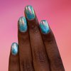 ILNP Flashing Lights - Vivid Teal Magnetic Shimmer Nail Polish