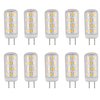 CBconcept UL-Listed, JCD 120 Volt GY6.35 LED Light Bulb, 10-Pack, 3 Watt, 330 Lumen, Pure White 6000K, 360° Beam Angle, 35W Equivalent, G6.35/GY6.35 Halogen/Xenon/Incandescent Replacement Bulb