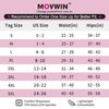 MOVWIN Tummy Control Body Shaper Shorts - High Waist Thigh Slimmer Panties Shapewear Black