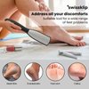 Swissklip Foot File Callus Remover for Feet I A Perfect Heel Scraper for Cracked Heels I Luxurious Foot Scraper for Callus Removal and Dead Skin Remover for Feet (1 Pack)