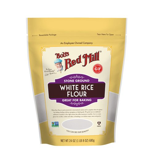 Bob's Red Mill Gluten Free White Rice Flour, 24 Ounce (Pack of 1)