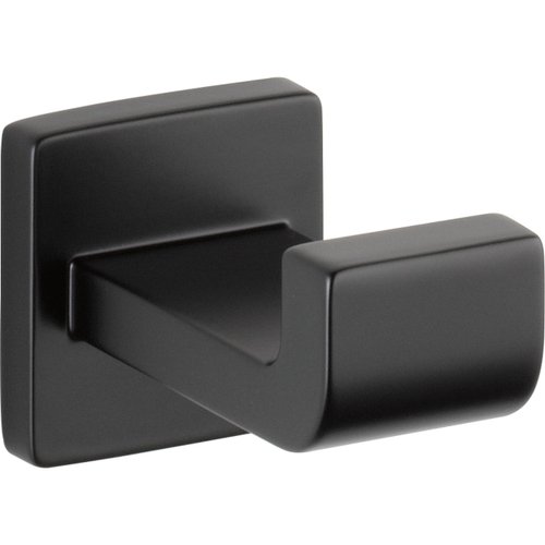 Delta 77535-BL Ara Single Towel Hook Bath Hardware Accessory in Matte Black
