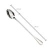 Long-handled ice tea spoon, cocktail stir spoons, stainless steel coffee spoons, ice cream scoop Set of 8