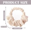 Heatless Hair Curler, Heatless Curling Scrunchie, New Soft Heatless Curling Headband, Suitable for Long Hair Girls No Heat Curling Iron, Soft Sleep Hair Roller (Beige)