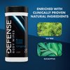 Defense Soap Body Wipes 40 Count (Pack of 2) with All Natural Tea Tree Oil | Post Workout, Sport, Wrestling, Camping, Shower Wipes for Men and Women