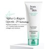 FROM THE SKIN Glutathione Collagen Cleansing Foam - Korean Face Wash, Gentle Facial Cleanser Pore-Clarifying Detox, Hydrates and Revitalizes, For Oily & Dry Skin, Skin-Irritation Formula, 5.3oz.