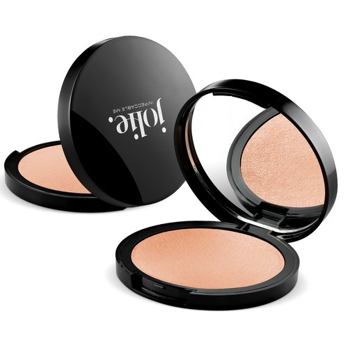 Jolie Healthy Glow Pressed Powder Illuminator, Nude Rose Light (01)