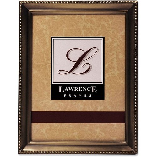 Lawrence 11435 Antique Gold Bead 3.5x5 Picture Frame