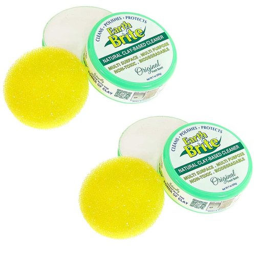 Earth Brite Clay Bar All Purpose Cleaner – Multi Surface Cleaner for Kitchens, Showers, and Hard Surfaces – 100% Natural Cleaning Product