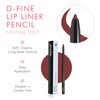 Beauty For Real Lip Kit, Love Your So - Lip Gloss + Shine (Rebel Rebel) & D-Fine Lip Pencil (Neutral Deep) - Non-Sticky Plumping & Hydrating Gloss and Complementary, Long-Wear Lip Liner