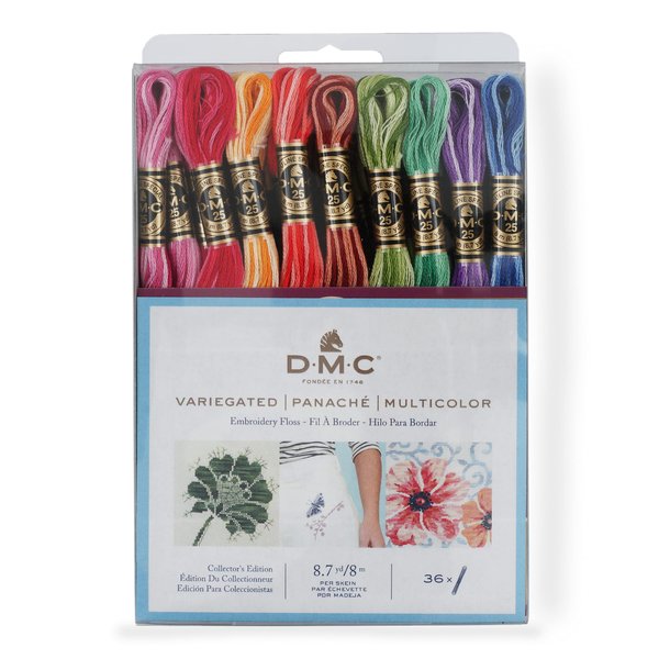 DMC Variegated Embroidery Floss Pack - 36 skeins