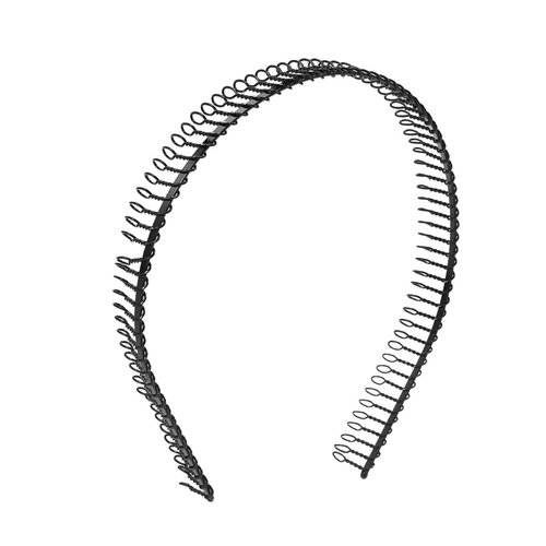 Women Headband Metal Teeth Comb Women Hairband Metal Hair Loop Women Hair Loop