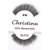 12packs Eyelashes - #76 Christina 100% Human Hair Fake Eyelashes