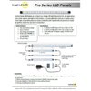 Inspired LED Super Deluxe Pro Series 21 LED Kit Under Cabinet Lighting | 24 Watt 12V DC | Cool White ~6000 K 165 lm/ft