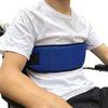 Wheelchair Seat Belt Adjustable Medical Wheelchair Safety Harness for Patient Caring, Cushion Harness Straps with Easy Release Buckle