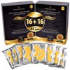 24K Gold Under Eye Patches, Eye Mask,Eye Patches for Puffy Eyes and Dark Circles, Eye Masks Skincare (32 pairs pack of 2 boxes)