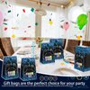 24 Pack Gamer Party Favor Bags Video Game Party Supplies Theme Candy Goodie Bag Game on Party Bags with Stickers for Kids Birthday Party Decorations, 8.66 x 5.12 x 3.15 Inches