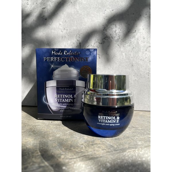 Merle Roberts Perfectionist Retinol and Vitamin E Overnight anti-aging cream