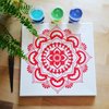 DIY Mandala paint kit meditation mandala personalized kit for Kids teen adults
