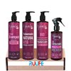 Yavalva Herbal Shampoo, Tratameinto, Bio Restructurante y Bio Fertilizante (4 Pack) Kit Restauracion y Control Caida (Todo tipo)