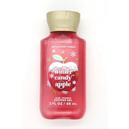 Bath & Body Works Travel Size Shower Gel 3.0 oz (Winter Candy Apple)