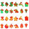 JDSTY 24 Pack Christmas Mini Pop Fidget Toy Pack for Kids Girls Boys Toddlers Christmas Stocking Stuffers Party Favors Gifts Stress Relief
